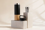 Bamboo & Stainless Steel Thermos with Tea Infuser — 530ml